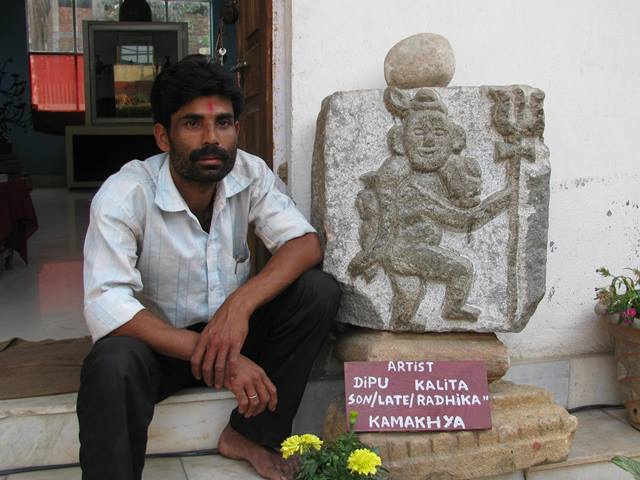 Dipu Kalita of Kamakhya Temple Museum, Guwahati, Assam